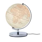 Illuminated globe TERRA ANTIQUE LIGHT