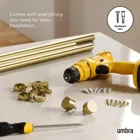 1021411-240 - Umbra CAPPA 1 ROD 120-180 GOLD