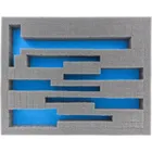 AABA020BLUE - 500 mm x 250 mm x 20 mm Shadowboard foam floor / foam cut to size blue