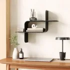 MOUNTING SHELF BLACK