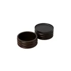 1021398-048 - TESORA WOOD STORAGE BOX BLK/WAL