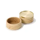 TESORA WOOD JWL BOX NAT/BRAS