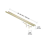 CAPPA 1 ROD 91-168 BRASS