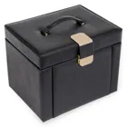 88.000.120443 - Jewellery box Marta saffiano black