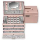 77.107.560221 - Lena pastel pink leather jewellery box