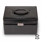 77.107.010443 - Jewellery box Lena new classic black leather