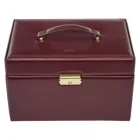 77.301.010101 - Lena acuro bordeaux leather jewellery box