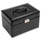 69.107.010443 - Jewellery box Julia new classic black leather