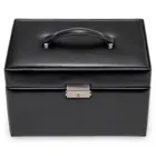 69.107.010443 - Jewellery box Julia new classic black leather