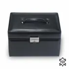 69.110.010443 - Jewellery box Julia new classic black leather