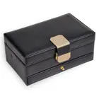 34.000.120443 - Jewellery box Helen saffiano black