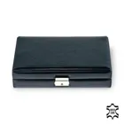 2310.010443 - Ring and collector's case new classic black leather