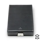 2001.010443 - Ring and collector's case new classic black leather