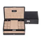 2040.010443 - Ring and collector's case new classic black leather