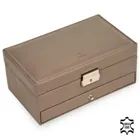 34.107.565943 - Jewellery box Helen nature taupe leather