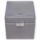 29.510.561643 - Jewellery box Evita fleur venice grey leather