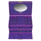 24.519.560505 - Jewellery box Emma colisimo violet full grain cowhide