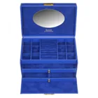 24.519.561515 - Jewellery box Emma colisimo blue full-grain cowhide