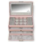 25.107.560221 - Jewellery box Elly pastello / rosé (leather)