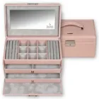 25.107.560221 - Jewellery box Elly pastello / rosé (leather)