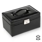 25.107.010443 - Jewellery box Elly new classic black leather