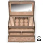 25.107.565943 - Jewellery box Elly nature taupe leather