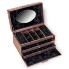 25.505.130204 - Jewellery box Elly lagarto / rose gold