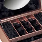 25.505.130204 - Jewellery box Elly lagarto / rose gold