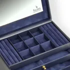 25.301.014023 - Jewellery box Elly acuro navy leather