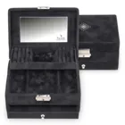 15.503.040404 - Jewellery box Carola crystalo black