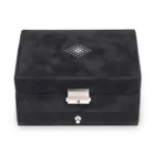 15.503.040404 - Jewellery box Carola crystalo black