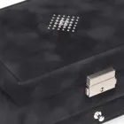 15.503.040404 - Jewellery box Carola crystalo black