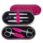 TF200R.1007 - 5-piece manicure case manicure set pink leather