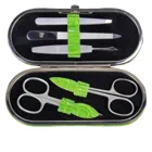 TF200R.1024 - 5-piece manicure case manicure set apple leather