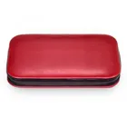 TR600R.0103 - 10-piece manicure case manicure set red leather