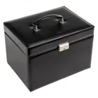 M8.001.010421 - Jewellery case Victoria vario black leather