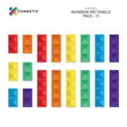 CT-R-00018-RE - Rainbow Rectangle Pack 18 pc
