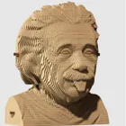 CARTMALB - Albert Einstein - 3D Puzzle