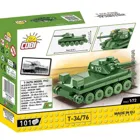 COBI-3088 - 101 PCS HC WWII /3088/ T-34/76