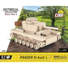 COBI-3090 - 82 PCS HC WWII /3090/ PANZER III AUSF.L