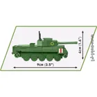 COBI-3091 - 110 PCS HC WWII /3091/ CROMWELL MK.IV