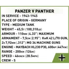 126 PCS HC WWII /3099/ PANZER V PANTHER