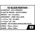 162 PCS HC WWII /3107/ K2 BLACK PANTHER