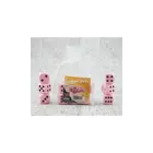 Cubes PINK MARBLE 16 mm 6 pieces