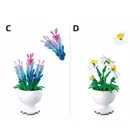 M38-B1077 - Mini Blumen im Topf im Thekendisplay