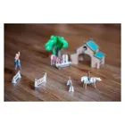 8501 - 3D handicraft set "Horse ranch"