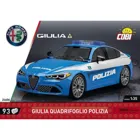 COBI-24606 - 100 PCS ALFA ROMEO /24606/ GULIA QUADRIFOGLIO POLIZIA