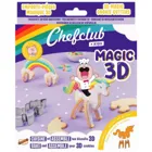 284143 - Ausstecher - Einhorn Regenbogen Magic 3D