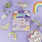 284143 - Ausstecher - Einhorn Regenbogen Magic 3D