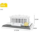 4216 - Architect-Set Lincoln Memorial of Washington D.C.